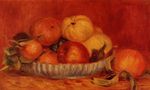 Ренуар Натюрморт апельсины и яблоки 1897г